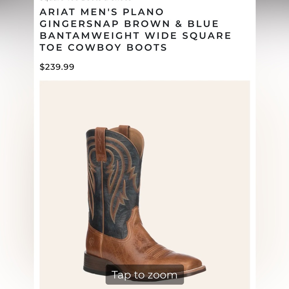 Men's Ariat Boots - Picture 5 of 5